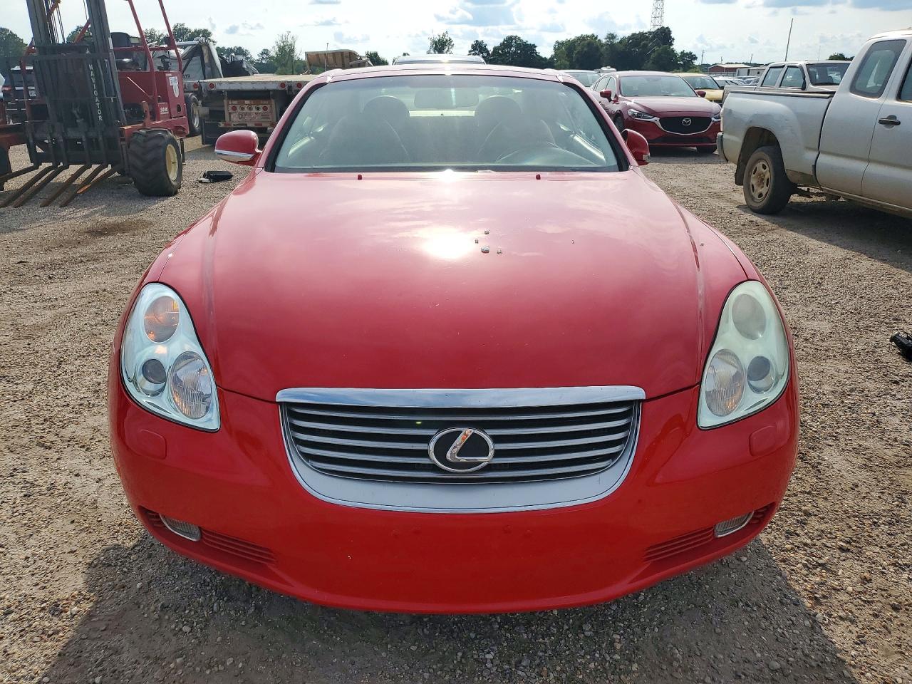 2004 Lexus Sc 430 Red vin: JTHFN48Y940060859
