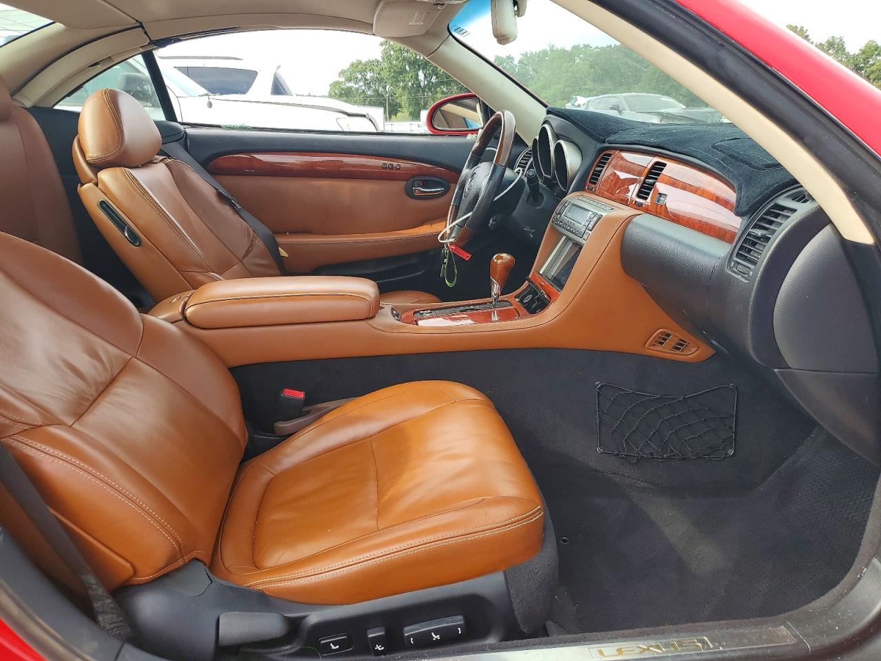 2004 Lexus Sc 430 Red vin: JTHFN48Y940060859