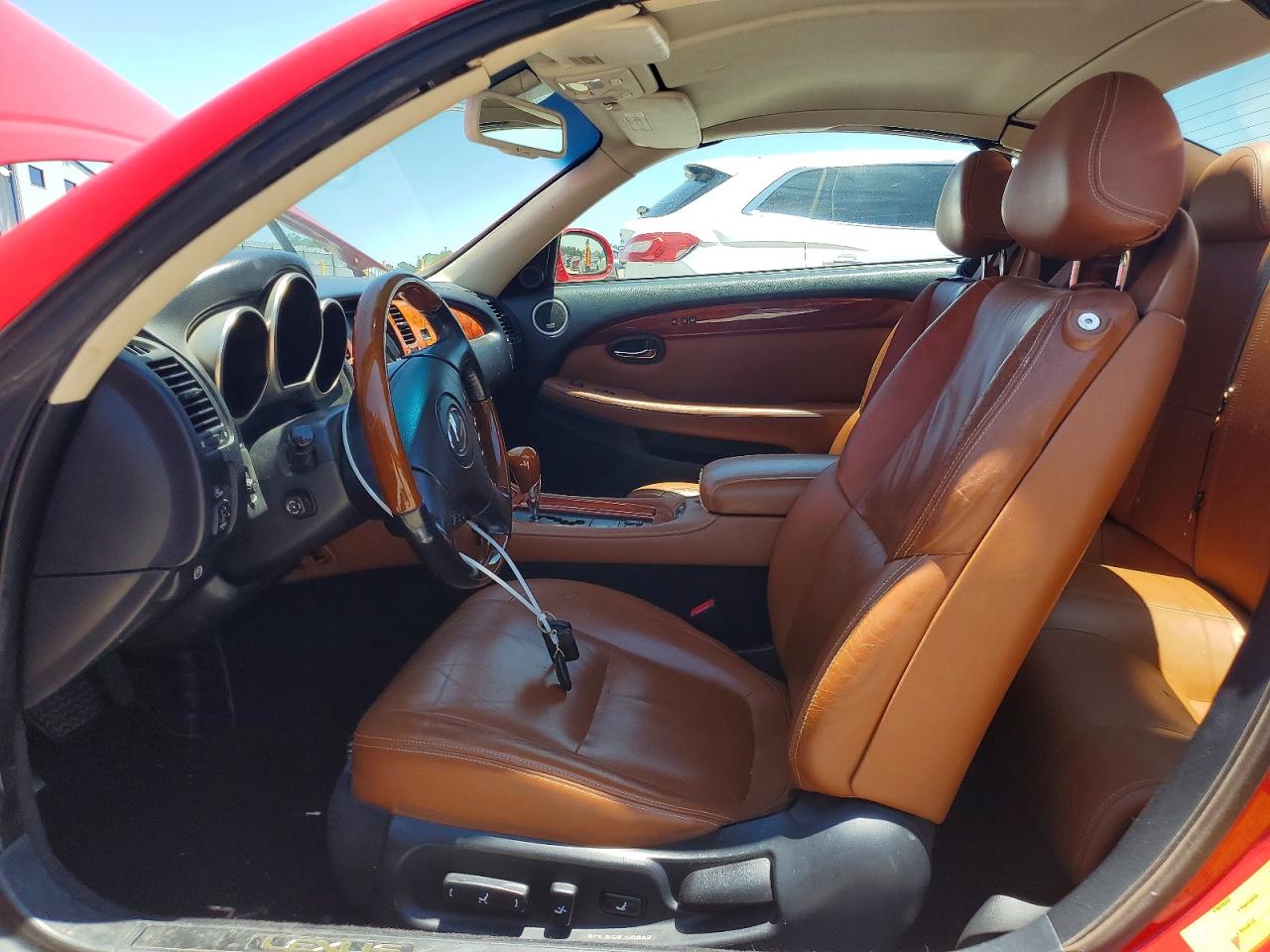 2005 Lexus Sc 430 Red vin: JTHFN48Y950068669