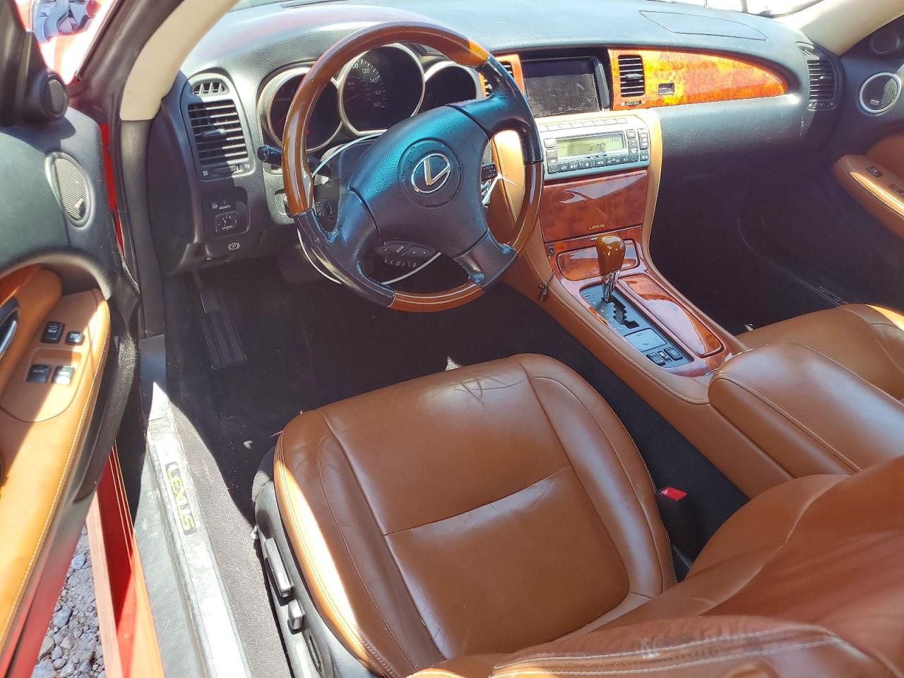 2005 Lexus Sc 430 Red vin: JTHFN48Y950068669