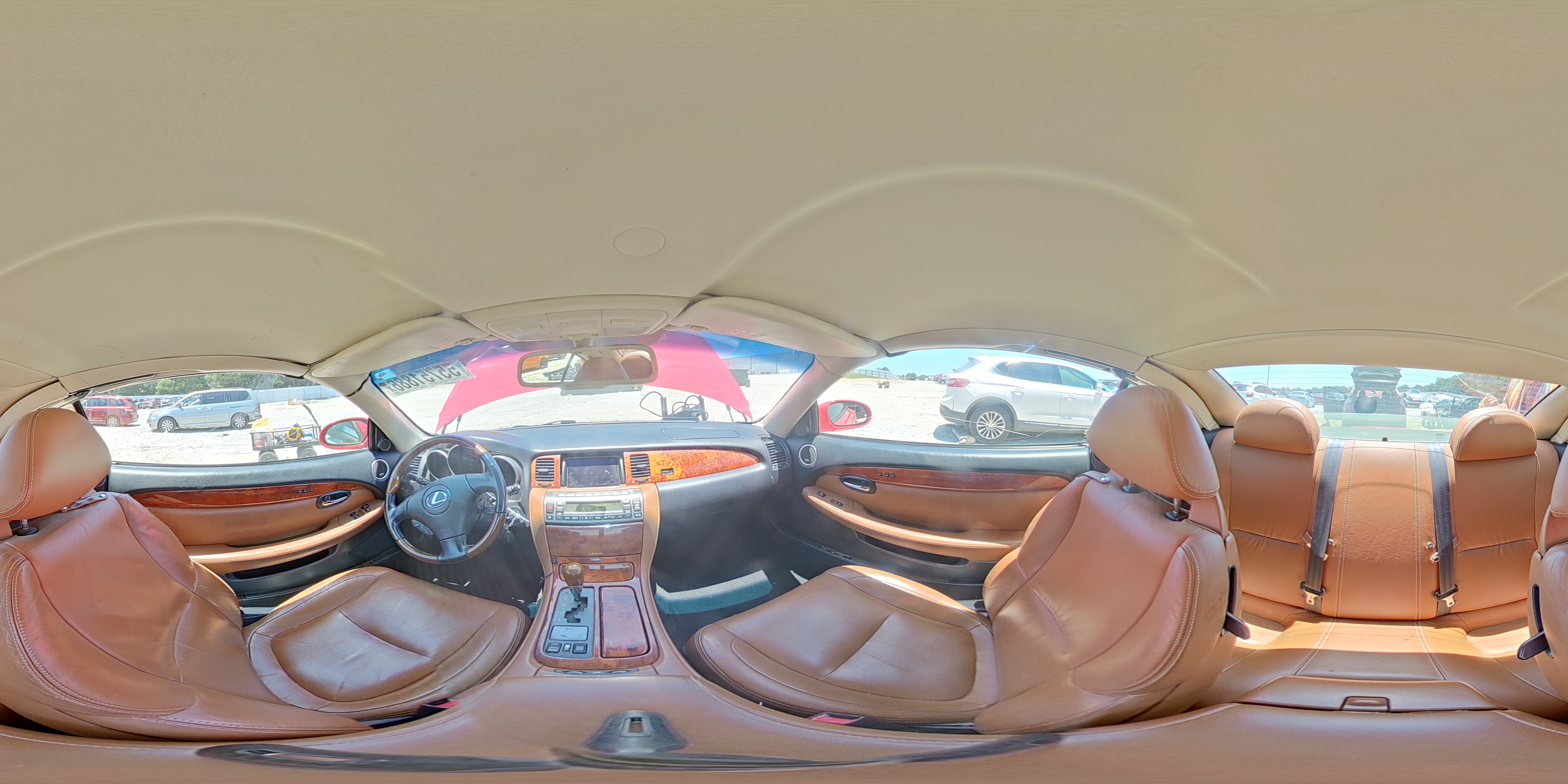 2005 Lexus Sc 430 Red vin: JTHFN48Y950068669