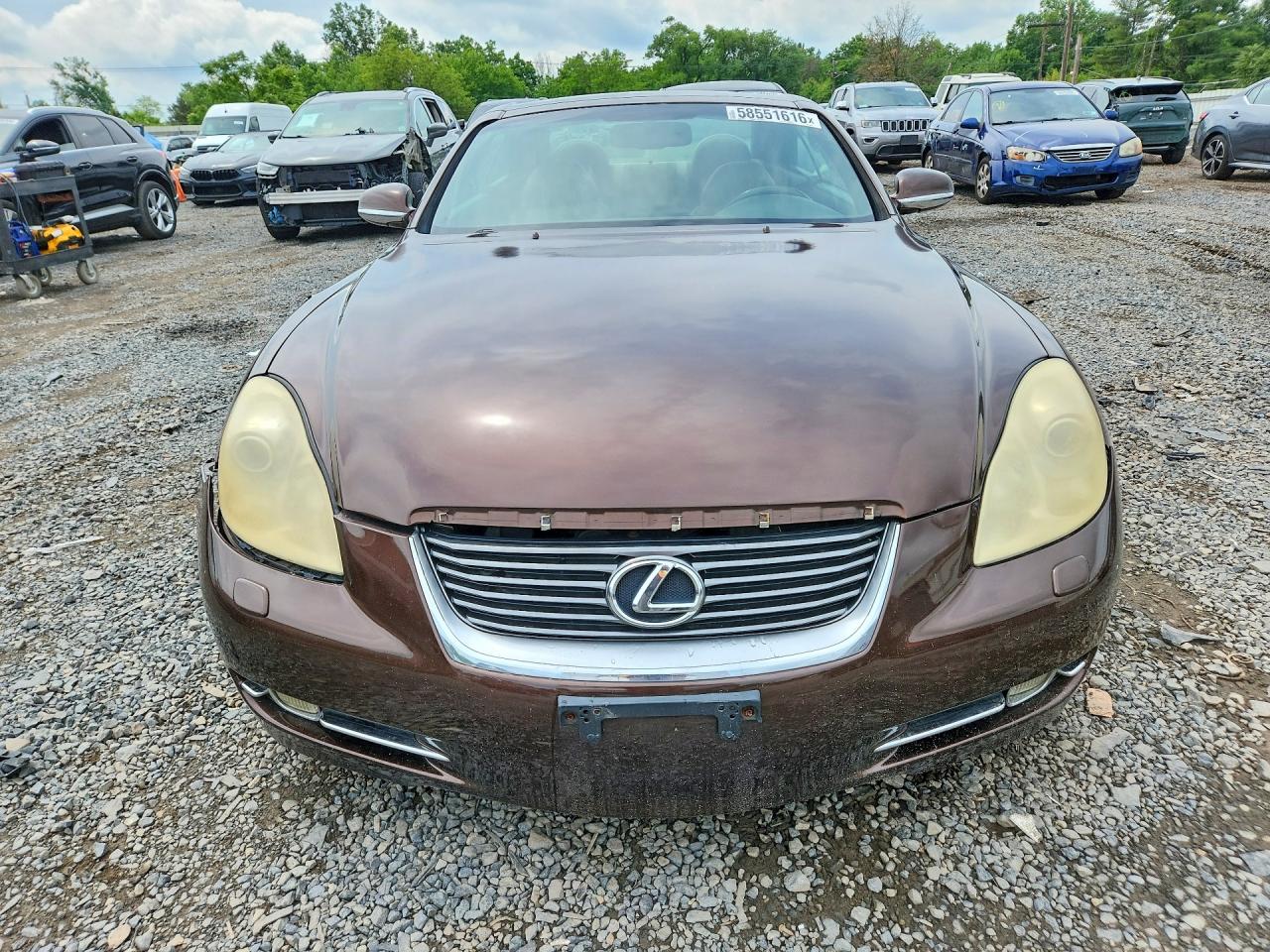 2006 Lexus Sc 430 Brown vin: JTHFN48Y969000935