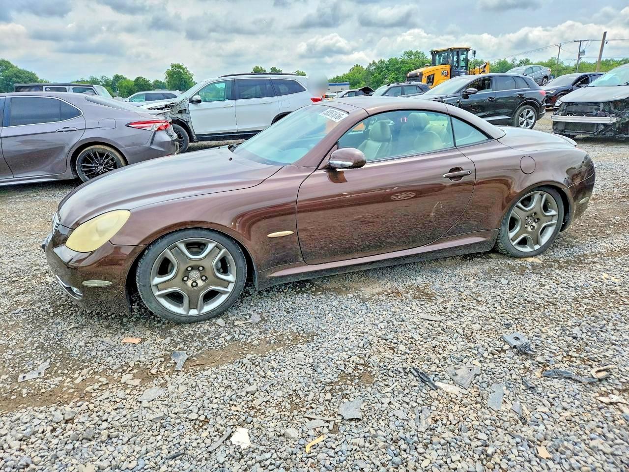 2006 Lexus Sc 430 Brown vin: JTHFN48Y969000935