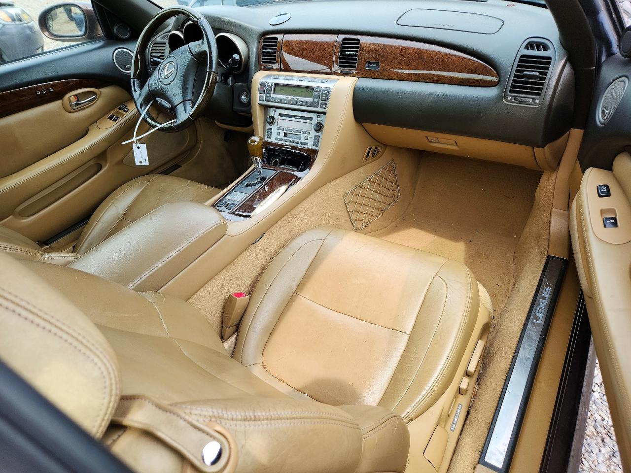 2006 Lexus Sc 430 Brown vin: JTHFN48Y969000935