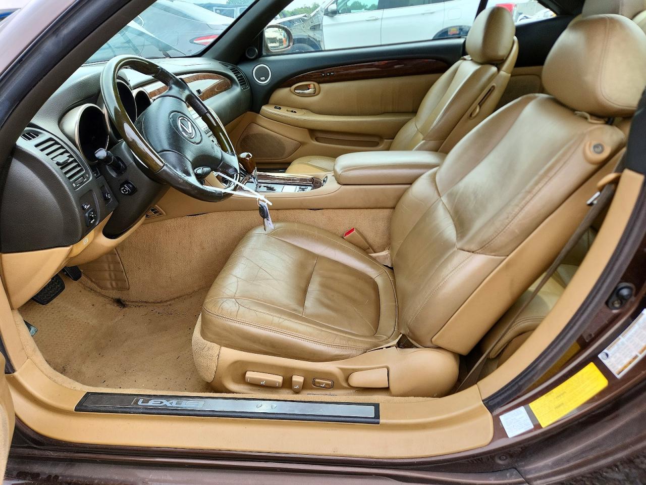 2006 Lexus Sc 430 Brown vin: JTHFN48Y969000935