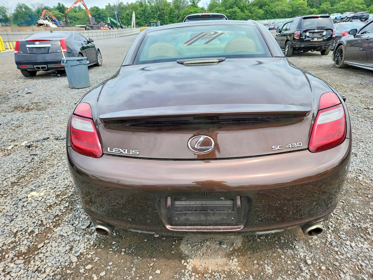 2006 Lexus Sc 430 Brown vin: JTHFN48Y969000935