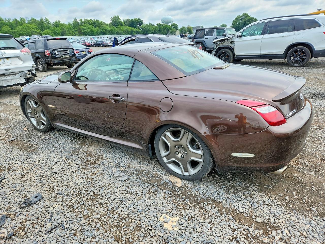 2006 Lexus Sc 430 Brown vin: JTHFN48Y969000935