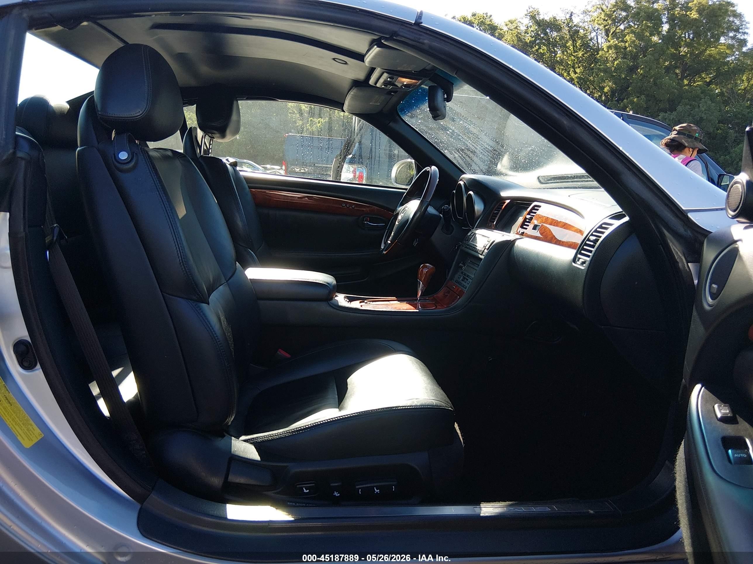 2006 Lexus Sc 430   Silver vin: JTHFN48Y969001888