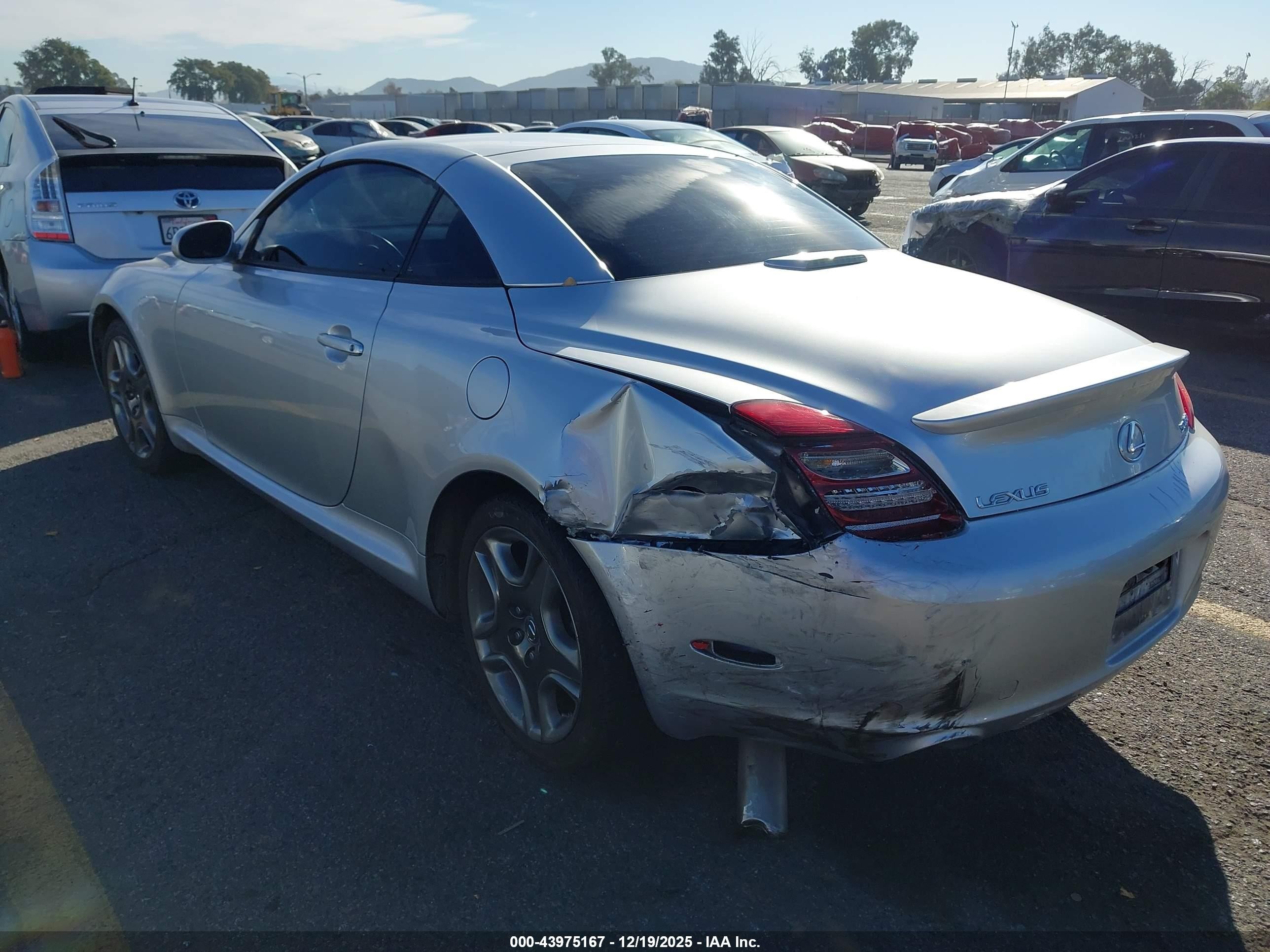 2006 Lexus Sc 430   Silver vin: JTHFN48Y969002068