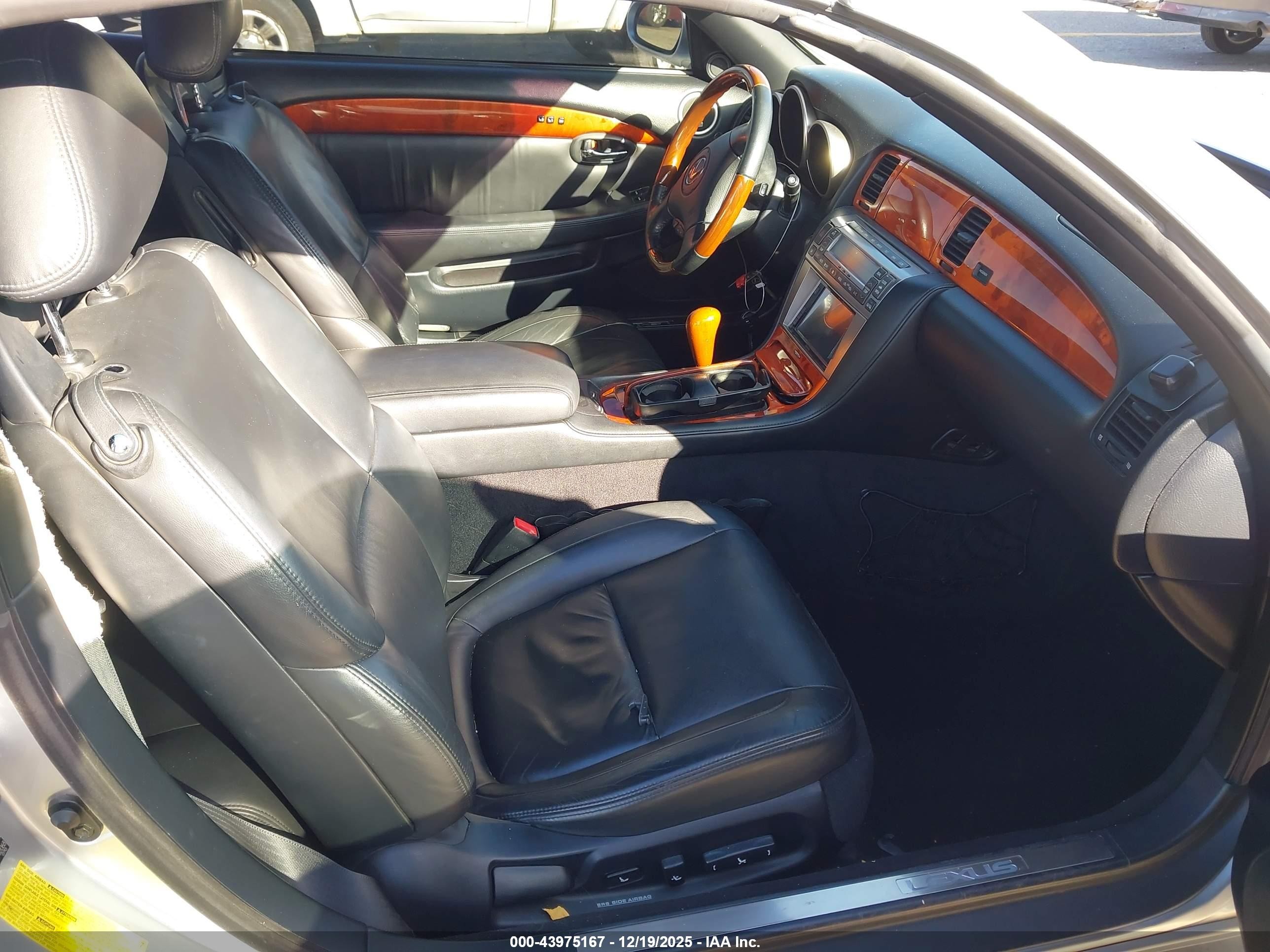 2006 Lexus Sc 430   Silver vin: JTHFN48Y969002068
