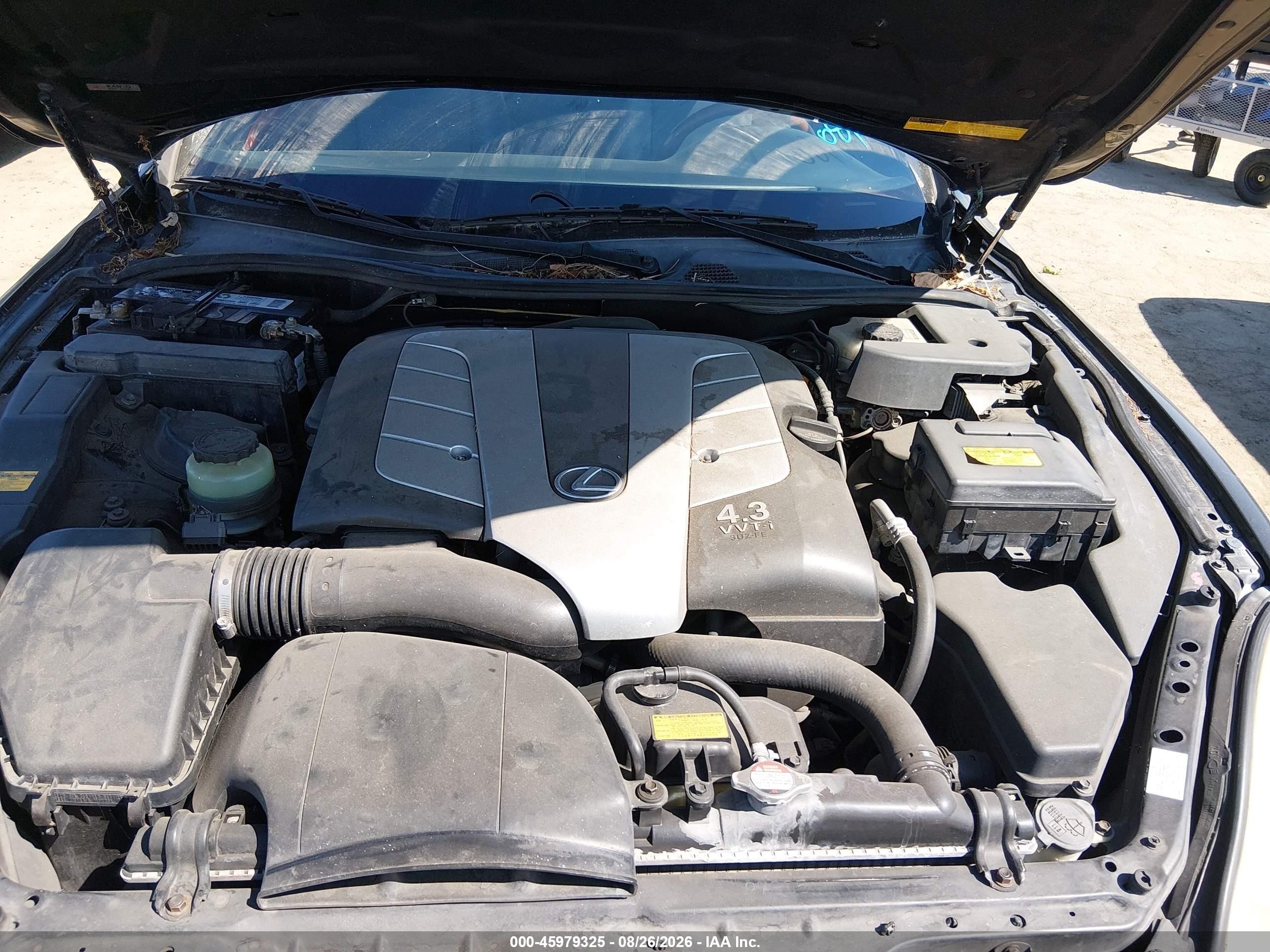 2006 Lexus Sc 430 Черный vin: JTHFN48Y969002314
