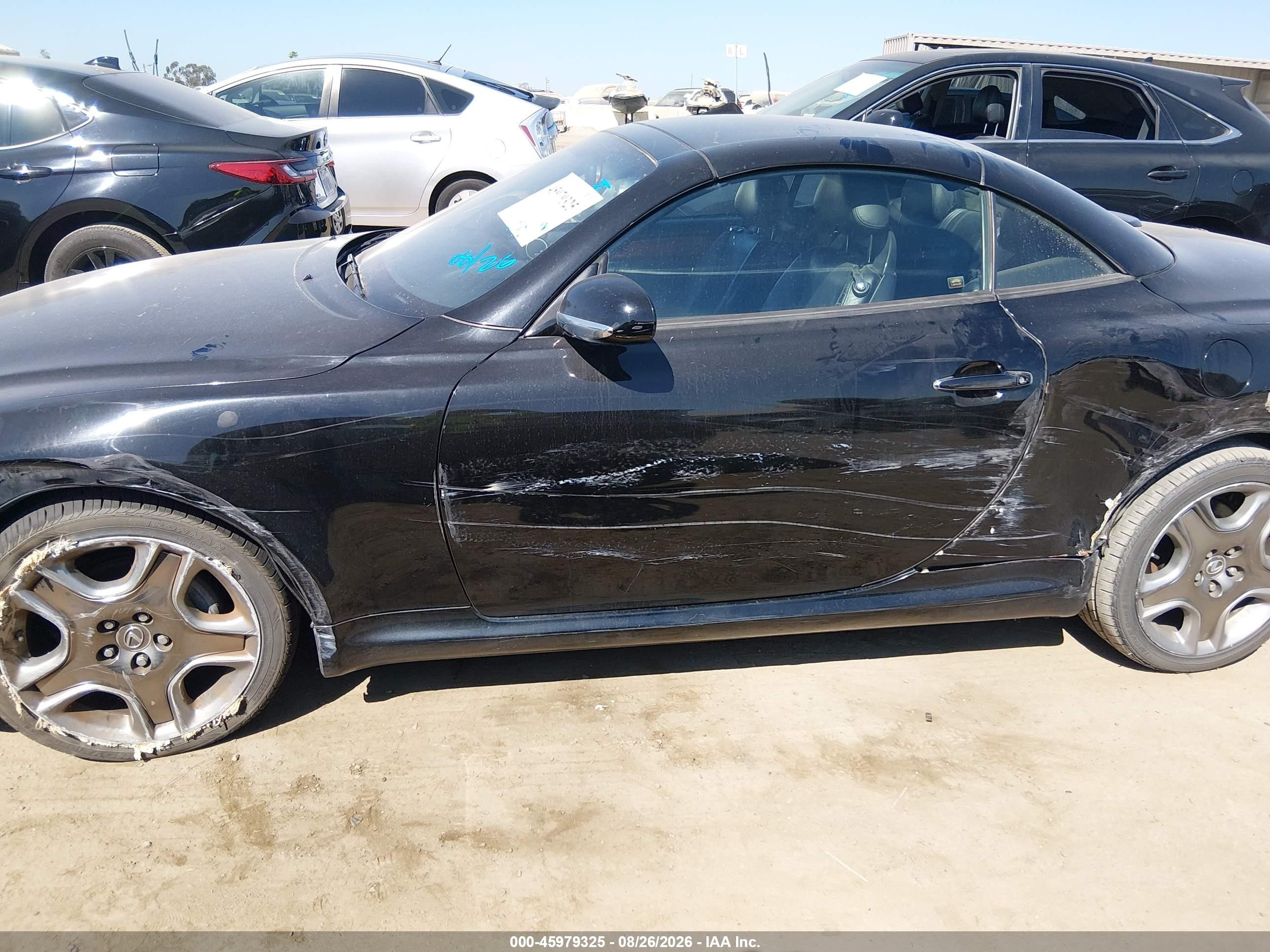 2006 Lexus Sc 430 Черный vin: JTHFN48Y969002314
