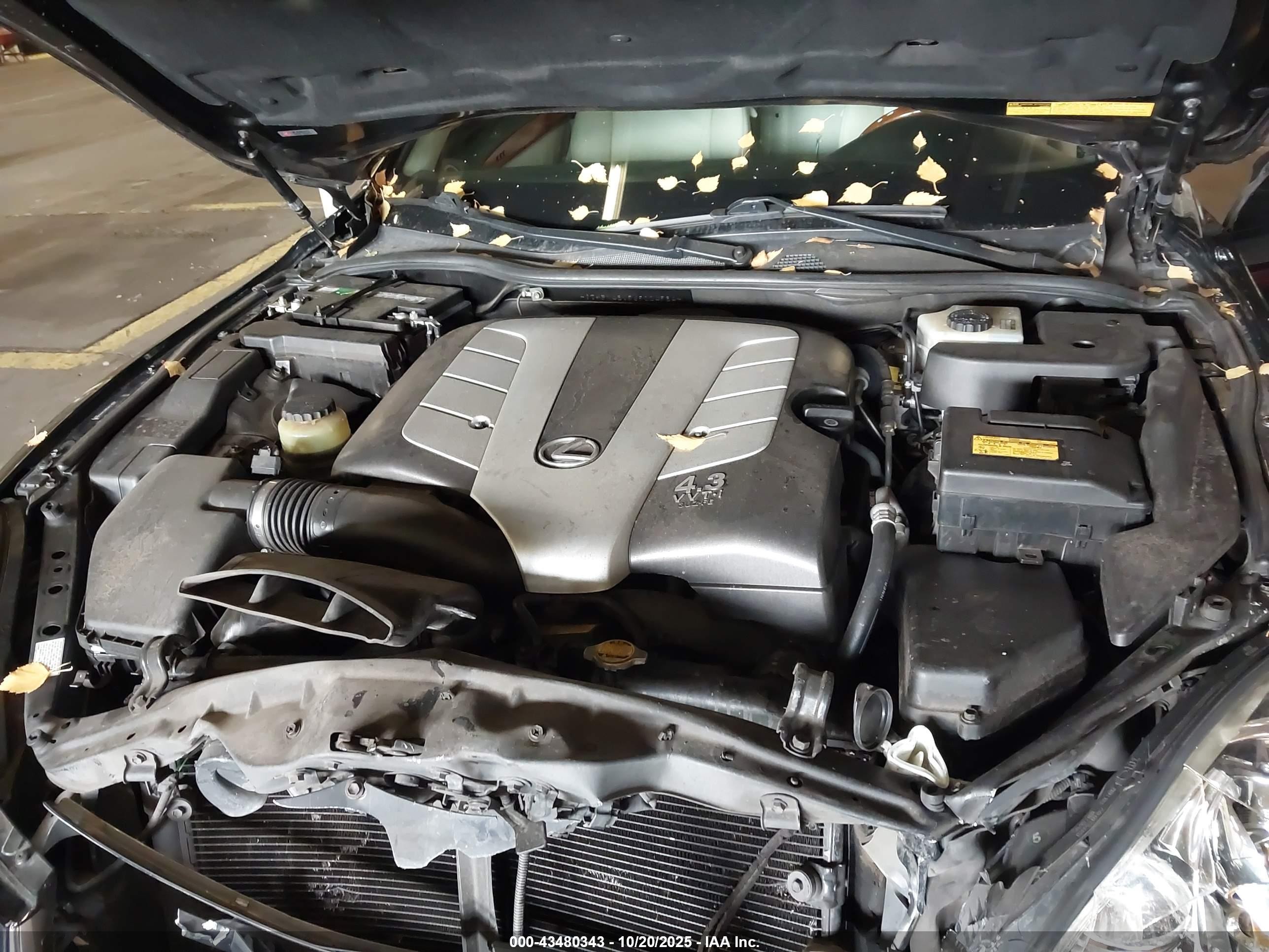 2006 Lexus Sc 430   Black vin: JTHFN48Y969004984