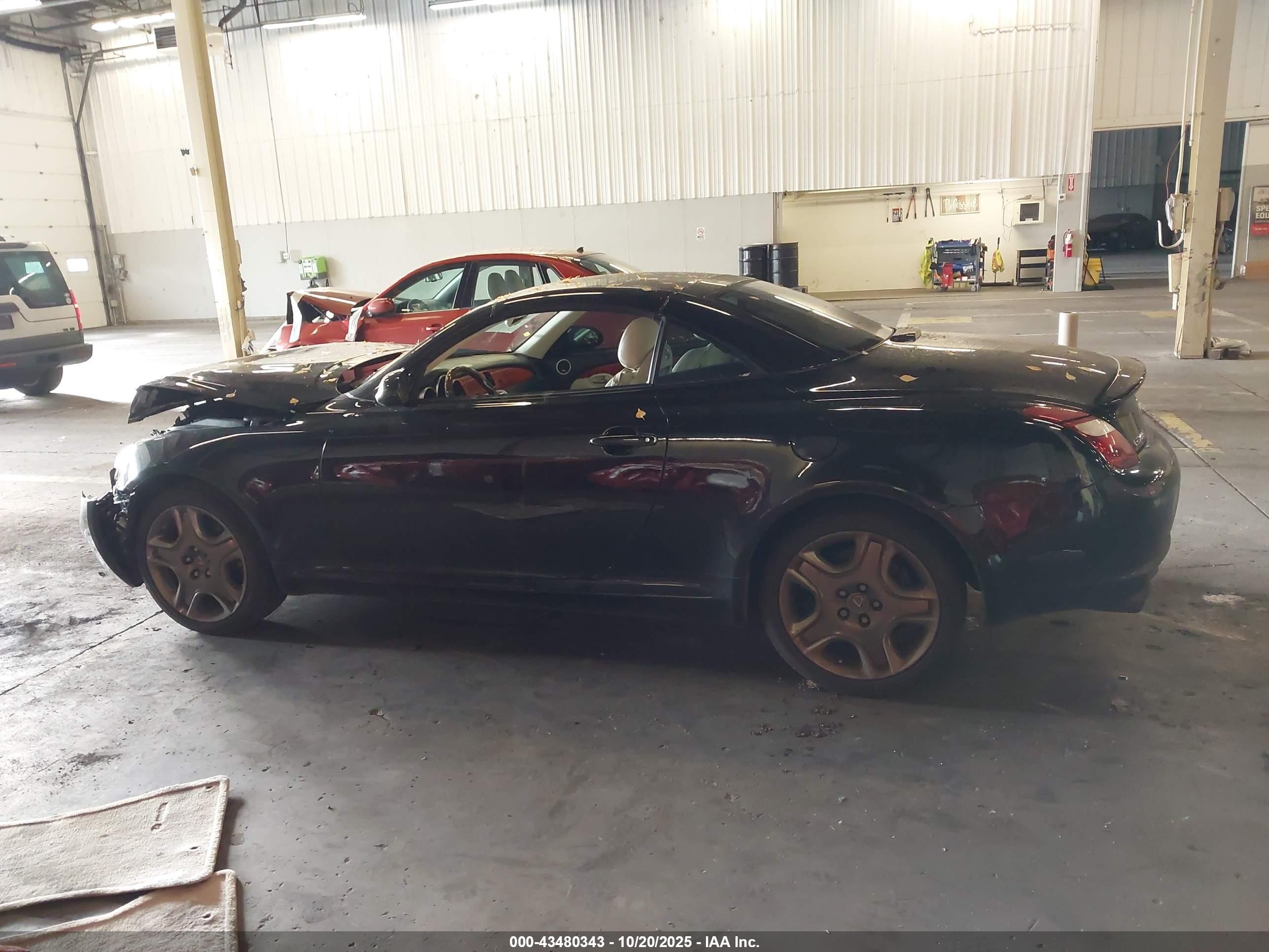 2006 Lexus Sc 430   Black vin: JTHFN48Y969004984