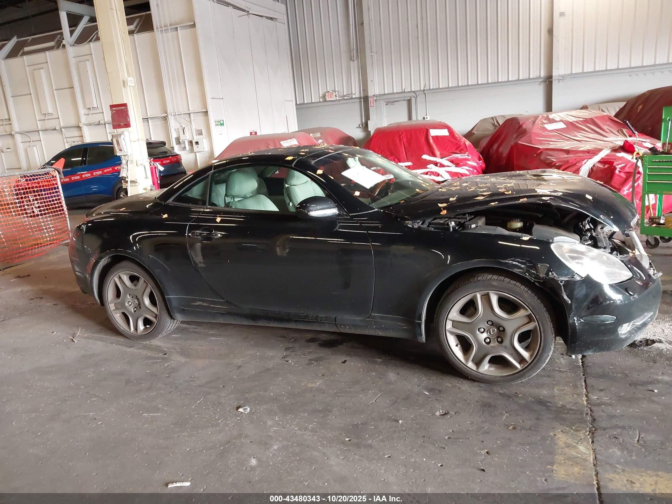 2006 Lexus Sc 430   Black vin: JTHFN48Y969004984