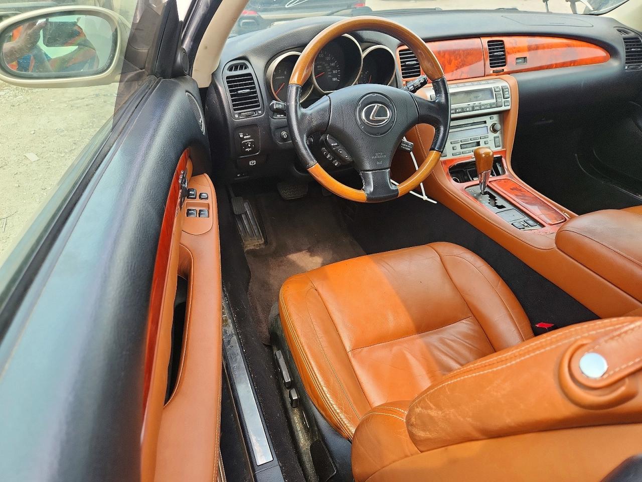 2002 Lexus Sc 430 Gold vin: JTHFN48YX20001395