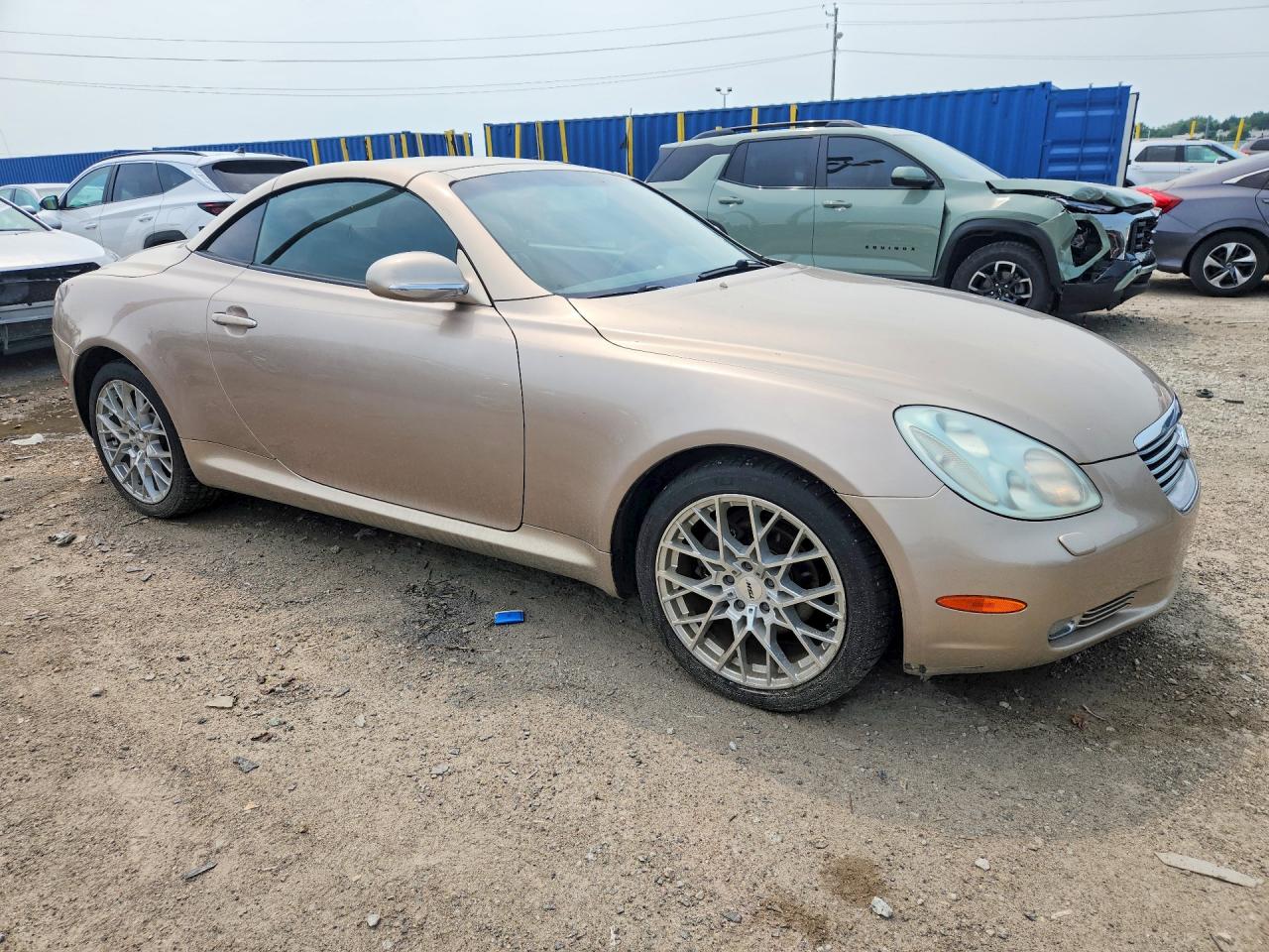 2002 Lexus Sc 430 Gold vin: JTHFN48YX20001395