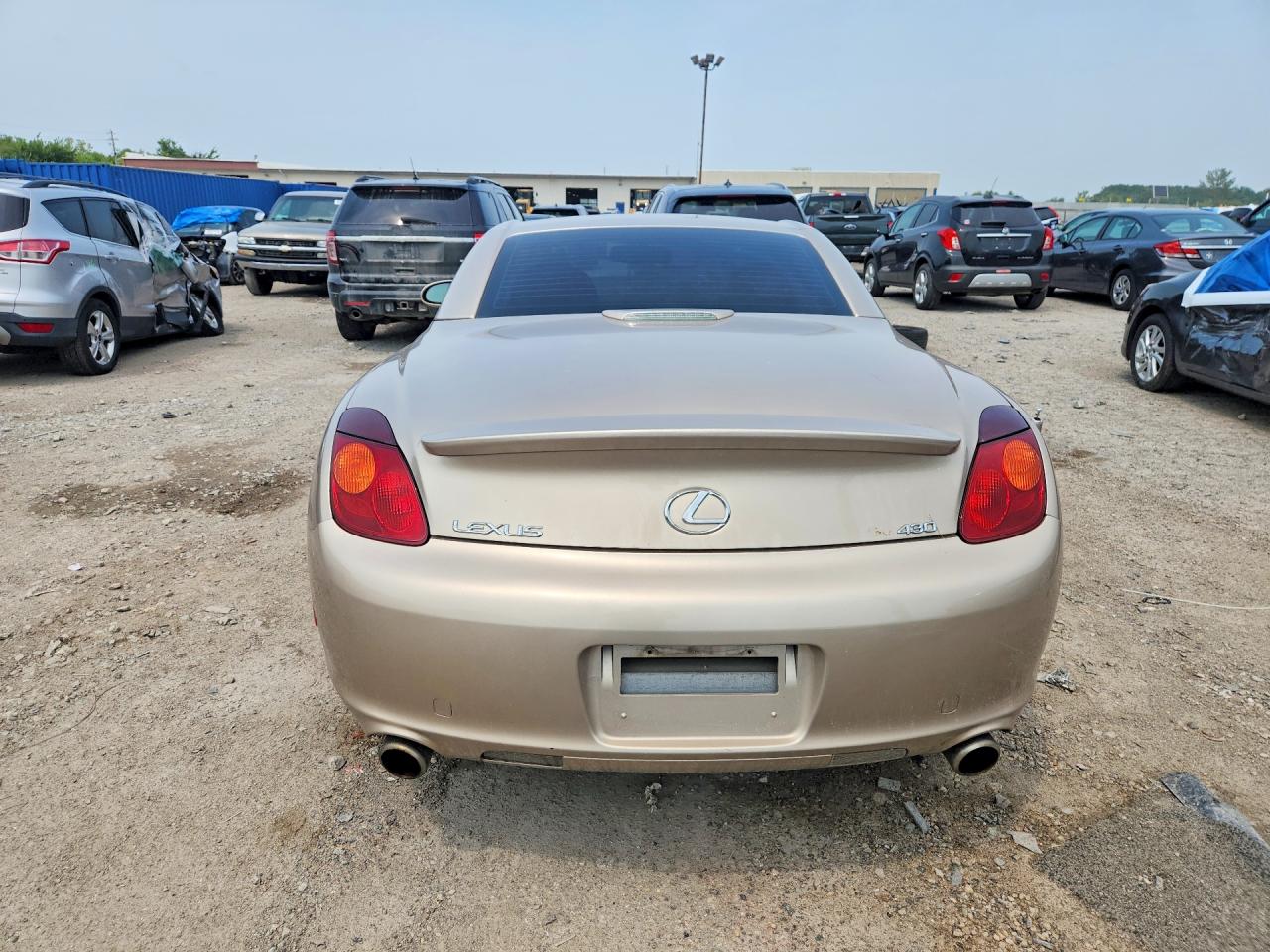 2002 Lexus Sc 430 Gold vin: JTHFN48YX20001395