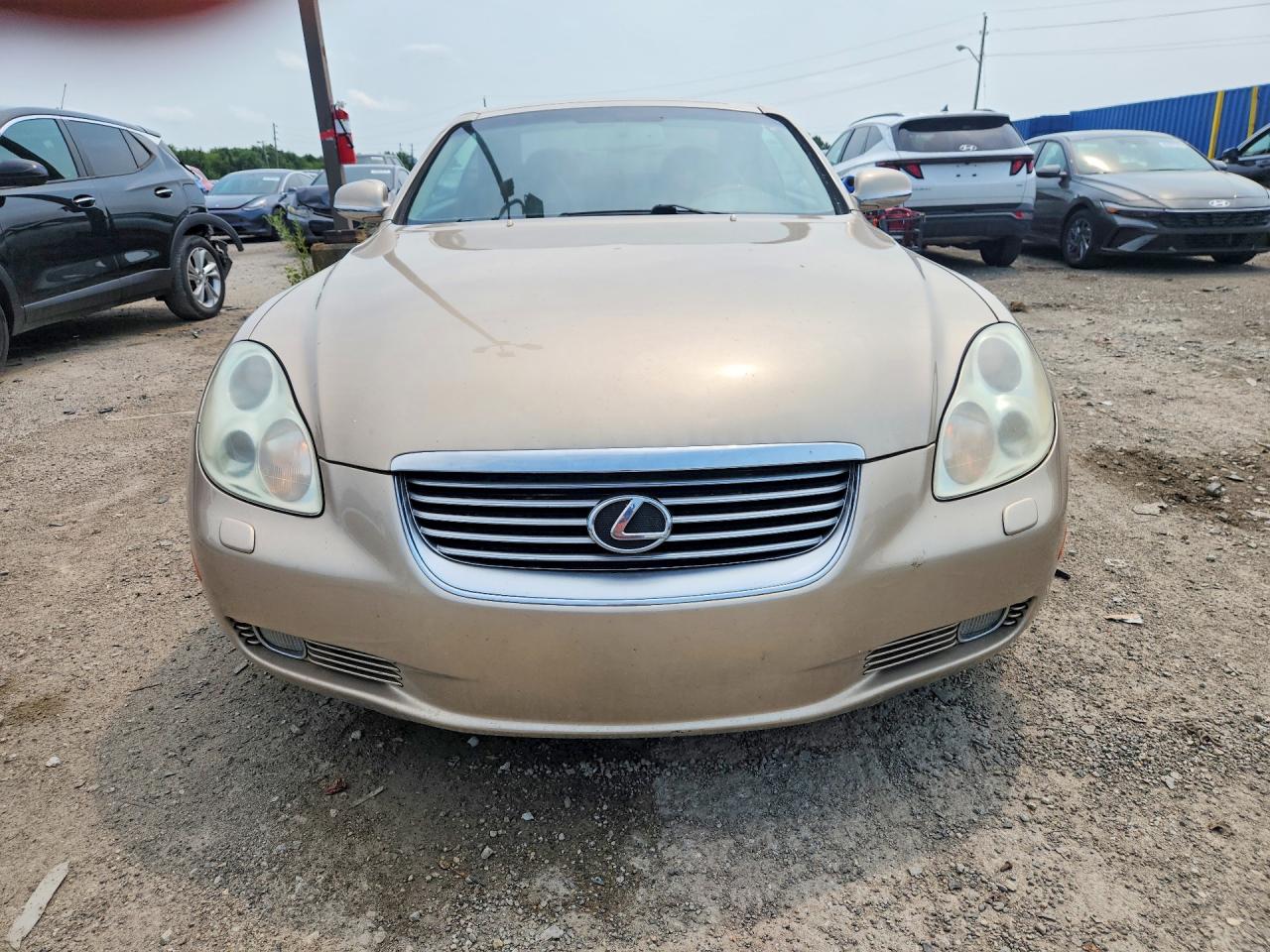 2002 Lexus Sc 430 Gold vin: JTHFN48YX20001395