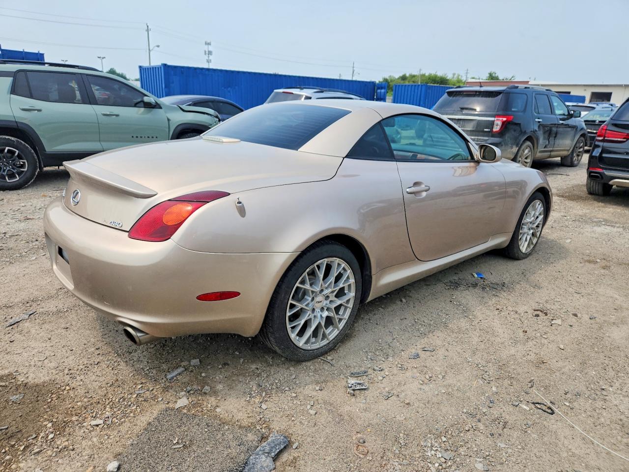 2002 Lexus Sc 430 Gold vin: JTHFN48YX20001395