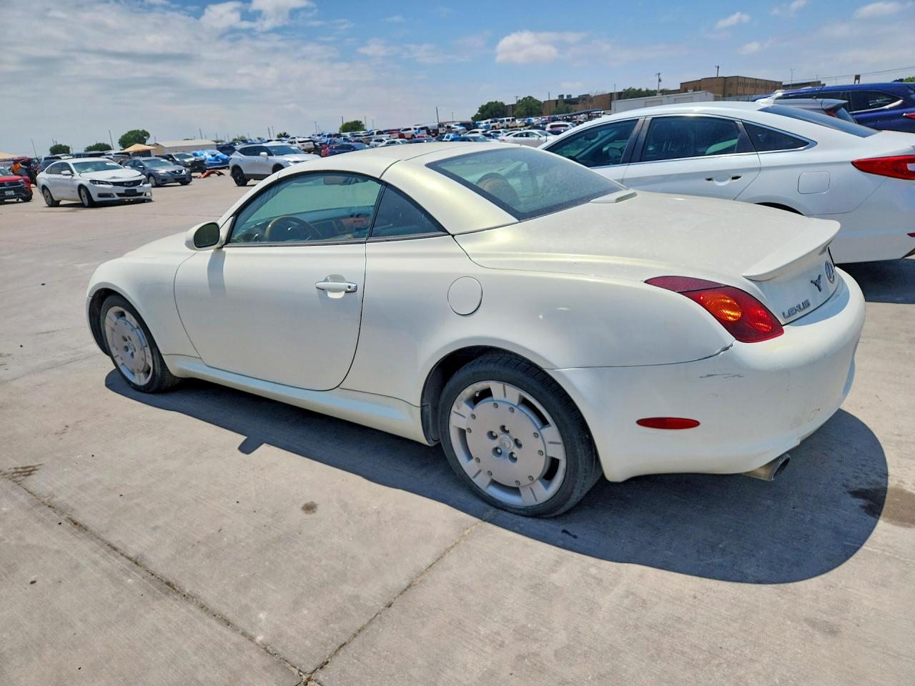 2002 Lexus Sc 430 White vin: JTHFN48YX20002613