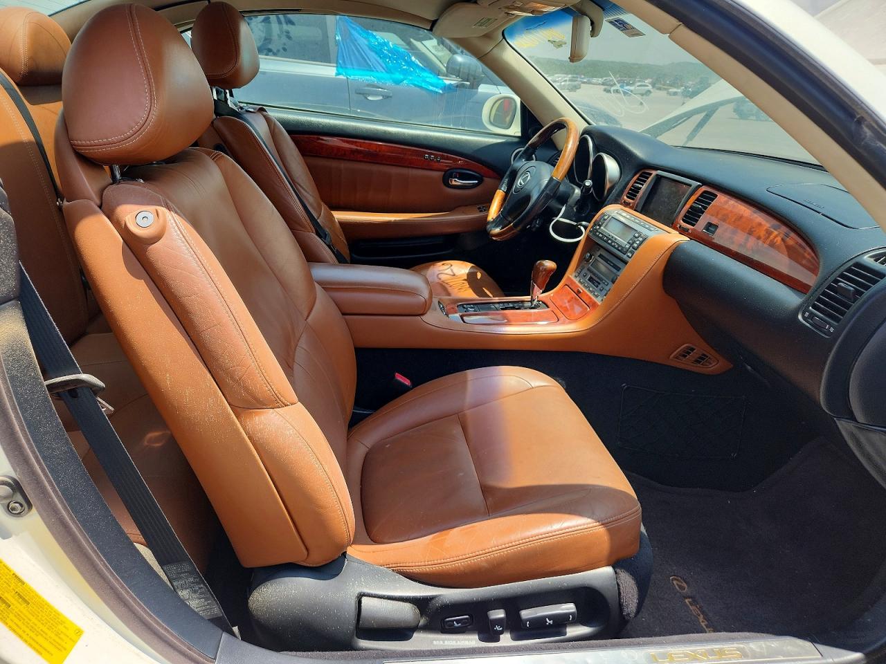 2002 Lexus Sc 430 White vin: JTHFN48YX20002613