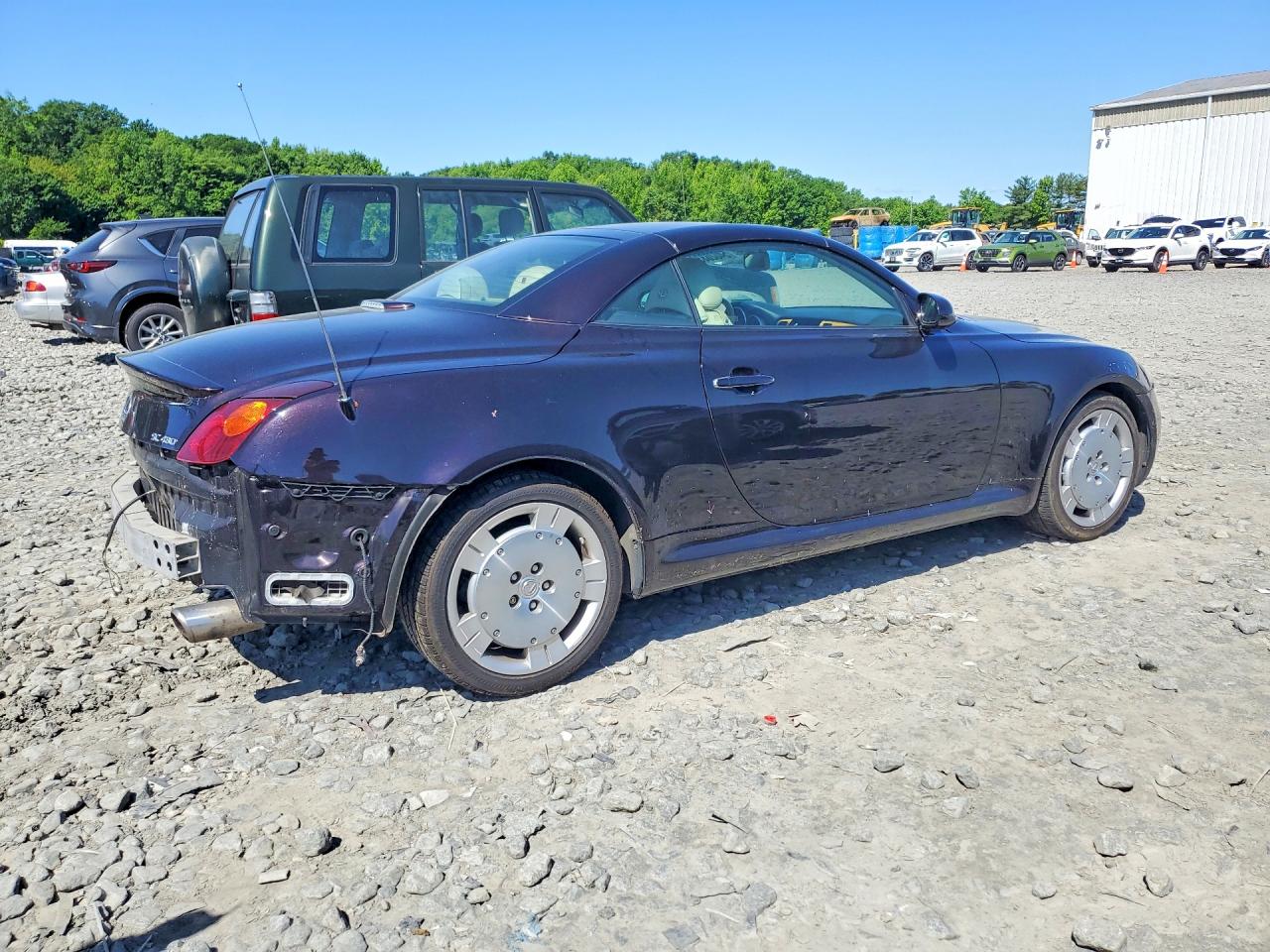 2002 Lexus Sc 430 Purple vin: JTHFN48YX20004863