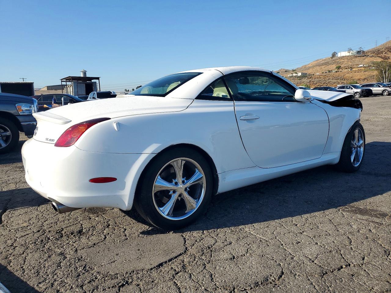 2002 Lexus Sc 430 White vin: JTHFN48YX20012865