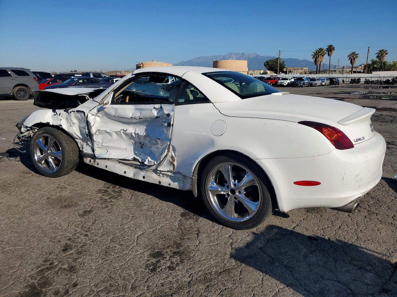 2002 Lexus Sc 430 White vin: JTHFN48YX20012865