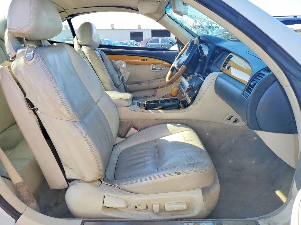 2002 Lexus Sc 430 White vin: JTHFN48YX20012865