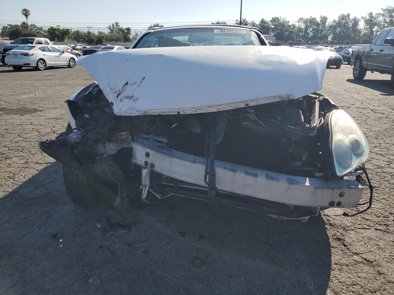 2002 Lexus Sc 430 White vin: JTHFN48YX20012865 Damage: Grille, Missing, Replacement Required