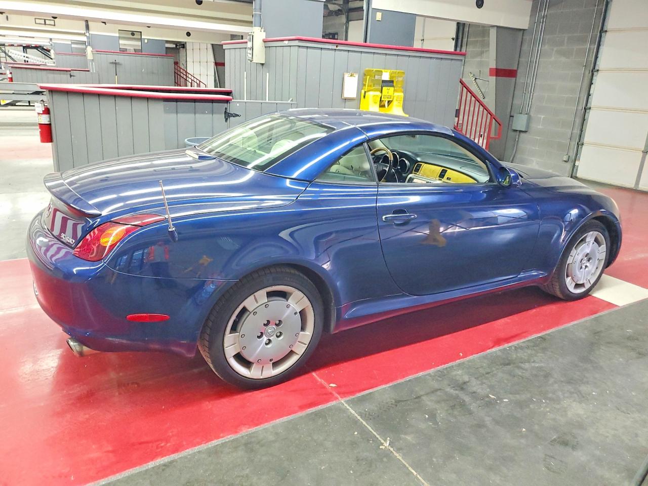2002 Lexus Sc 430 Blue vin: JTHFN48YX20034560