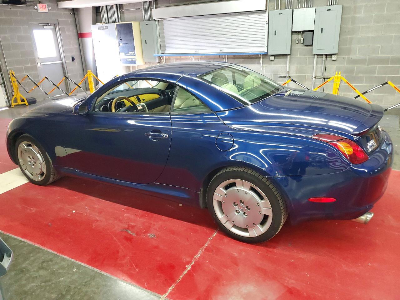 2002 Lexus Sc 430 Blue vin: JTHFN48YX20034560