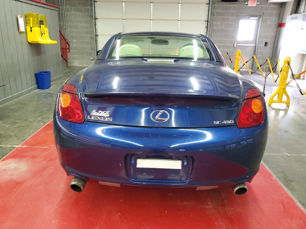 2002 Lexus Sc 430 Blue vin: JTHFN48YX20034560