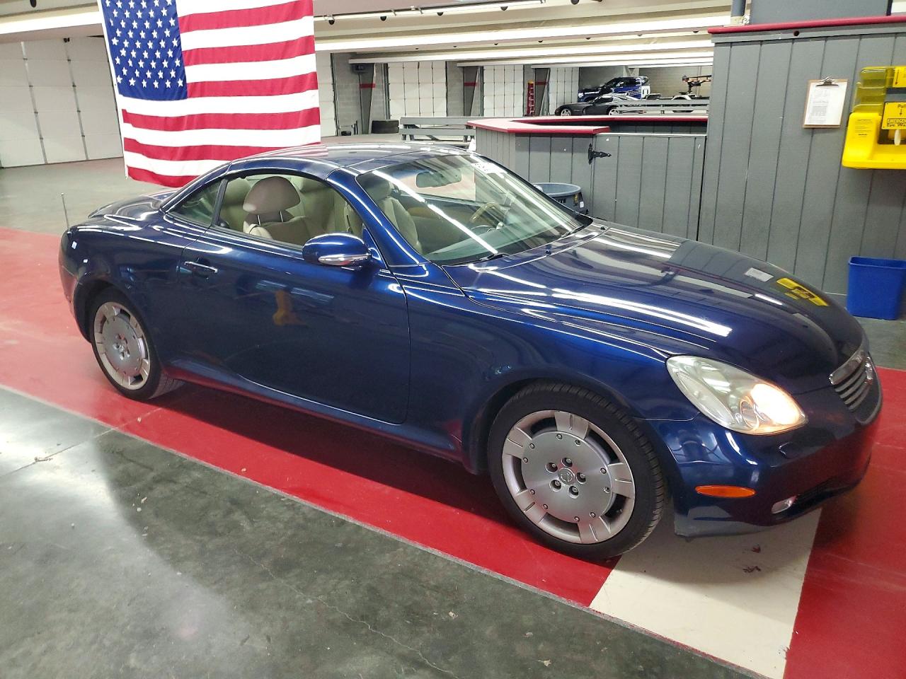 2002 Lexus Sc 430 Blue vin: JTHFN48YX20034560