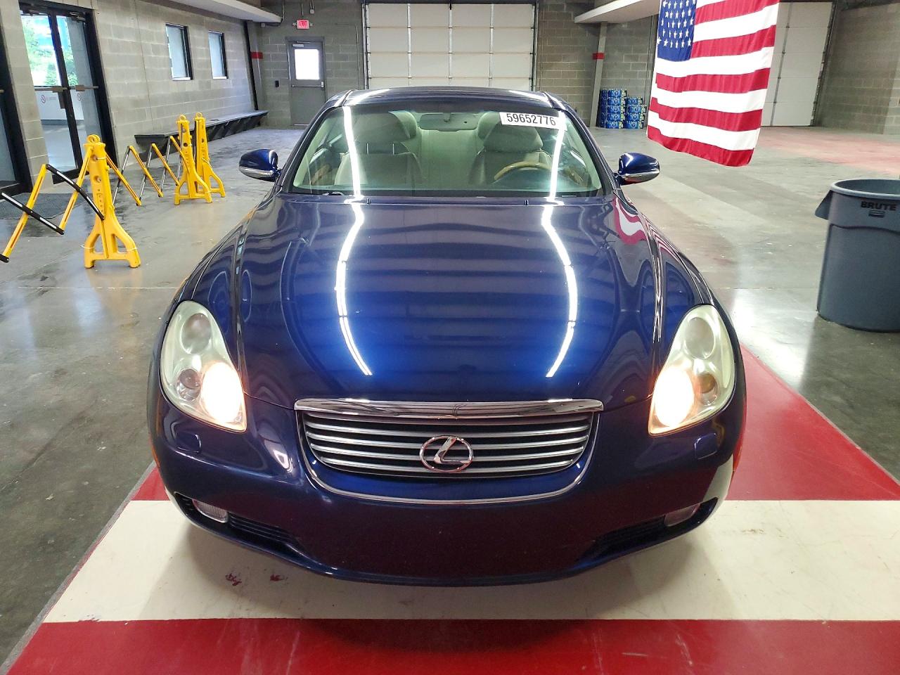 2002 Lexus Sc 430 Blue vin: JTHFN48YX20034560