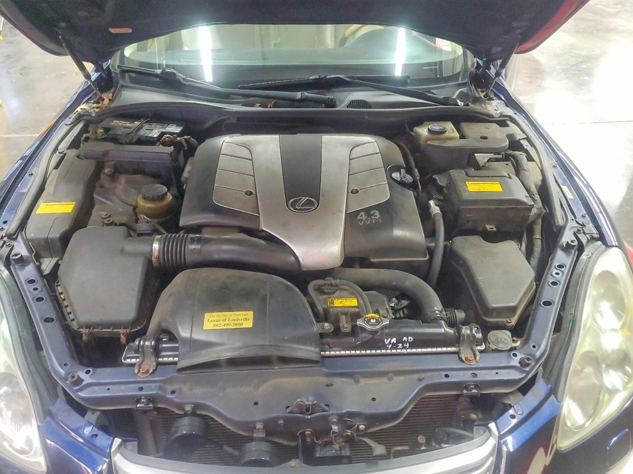 2002 Lexus Sc 430 Blue vin: JTHFN48YX20034560