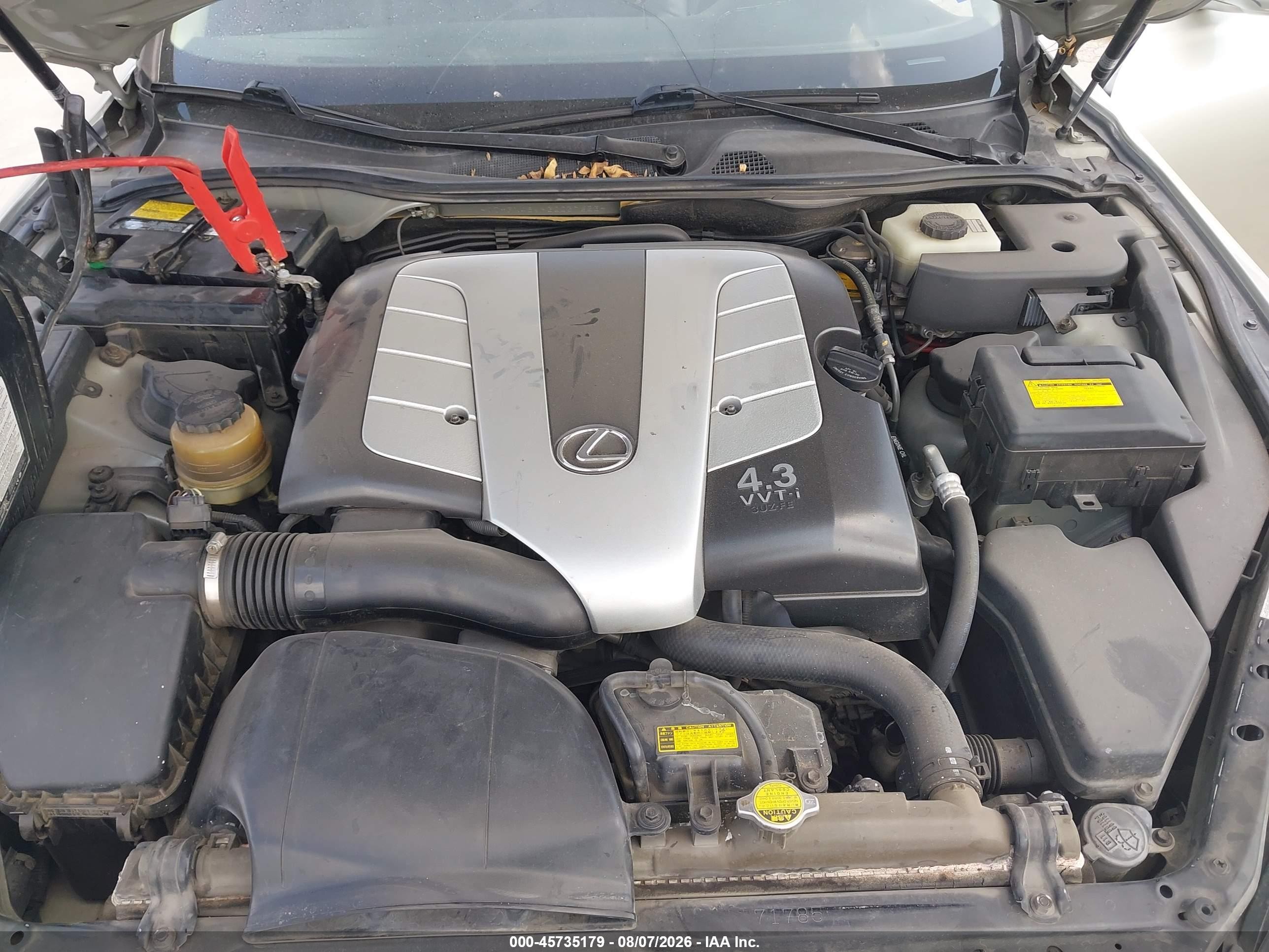 2003 Lexus Sc 430   Silver vin: JTHFN48YX30037623