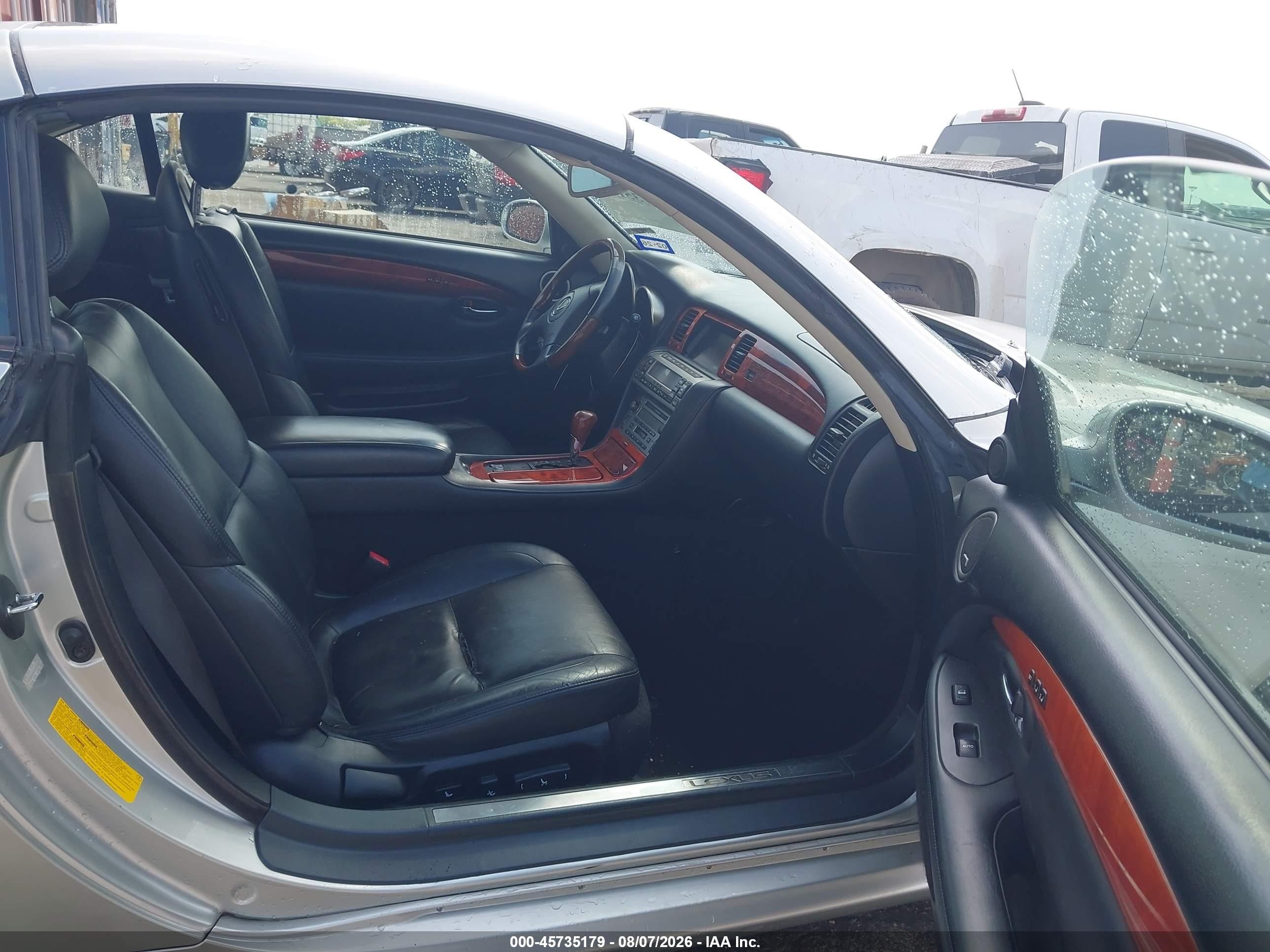 2003 Lexus Sc 430   Silver vin: JTHFN48YX30037623