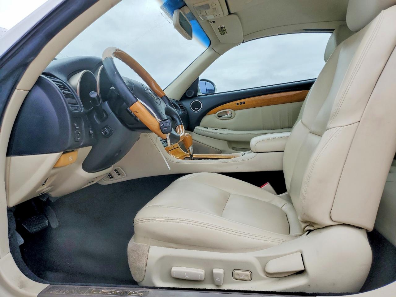 2003 Lexus Sc 430 Base Silver vin: JTHFN48YX30048220