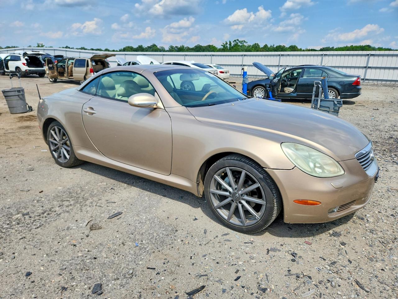 2004 Lexus Sc 430 Gold vin: JTHFN48YX40049823
