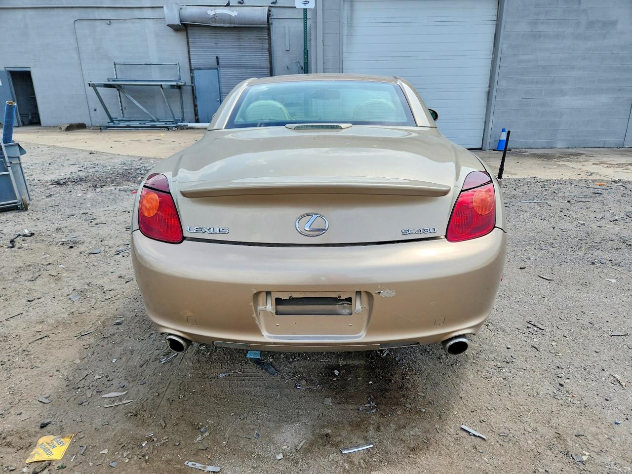 2004 Lexus Sc 430 Gold vin: JTHFN48YX40049823