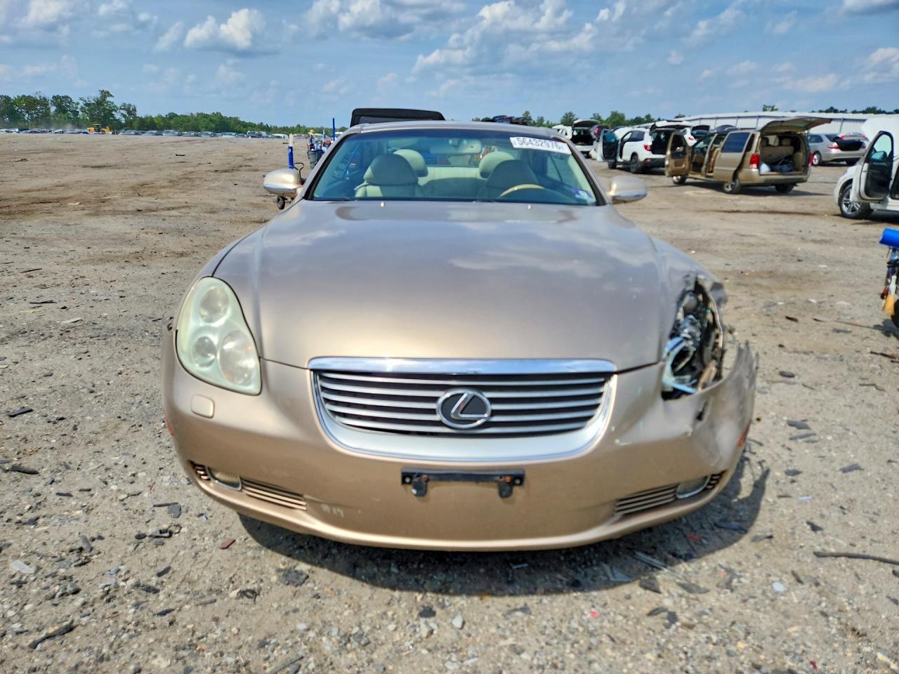 2004 Lexus Sc 430 Gold vin: JTHFN48YX40049823