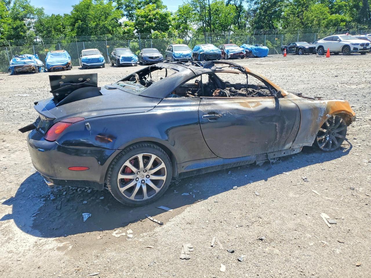 2004 Lexus Sc 430 Black vin: JTHFN48YX40051961