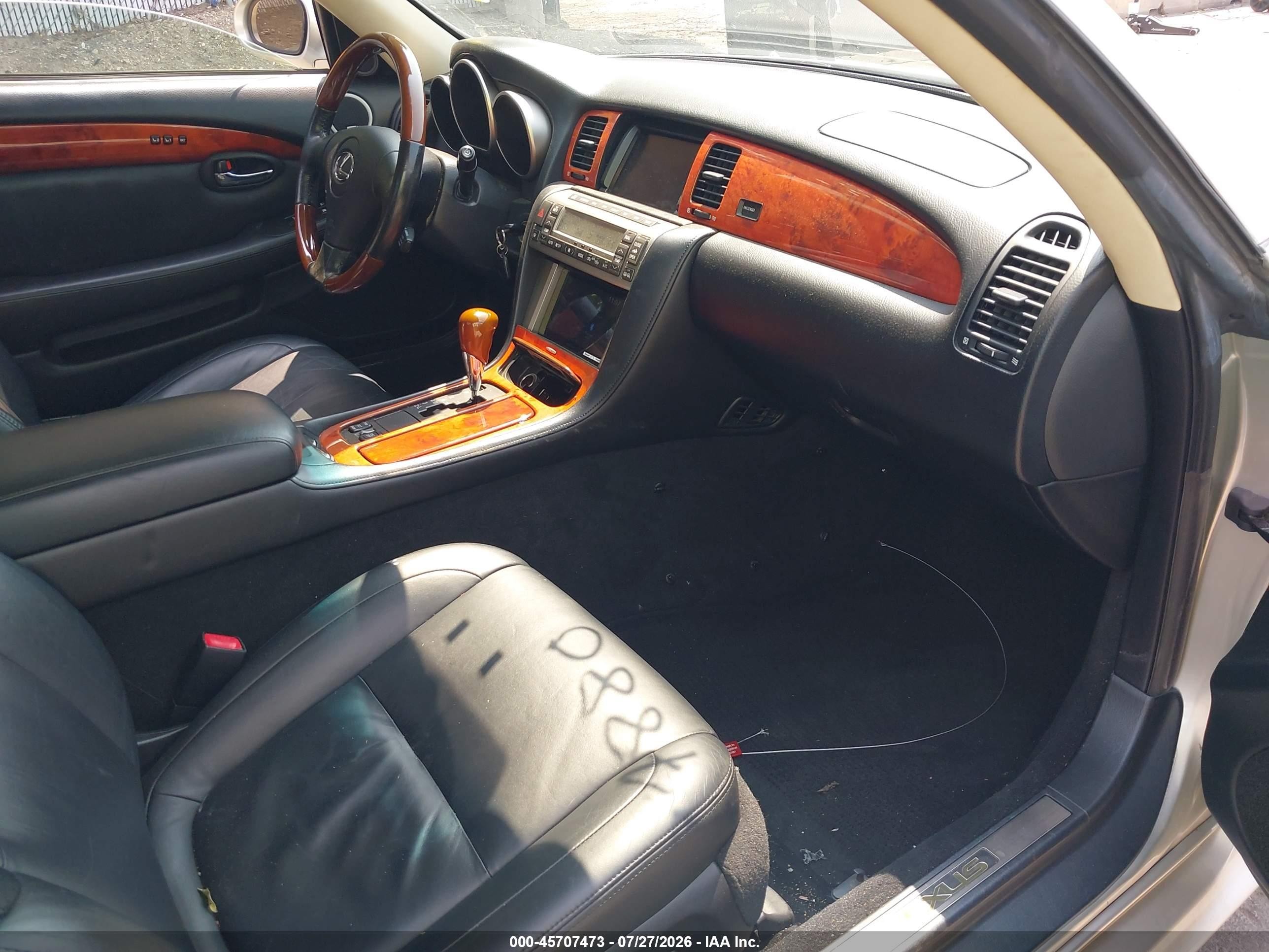 2004 Lexus Sc 430   Silver vin: JTHFN48YX40055489