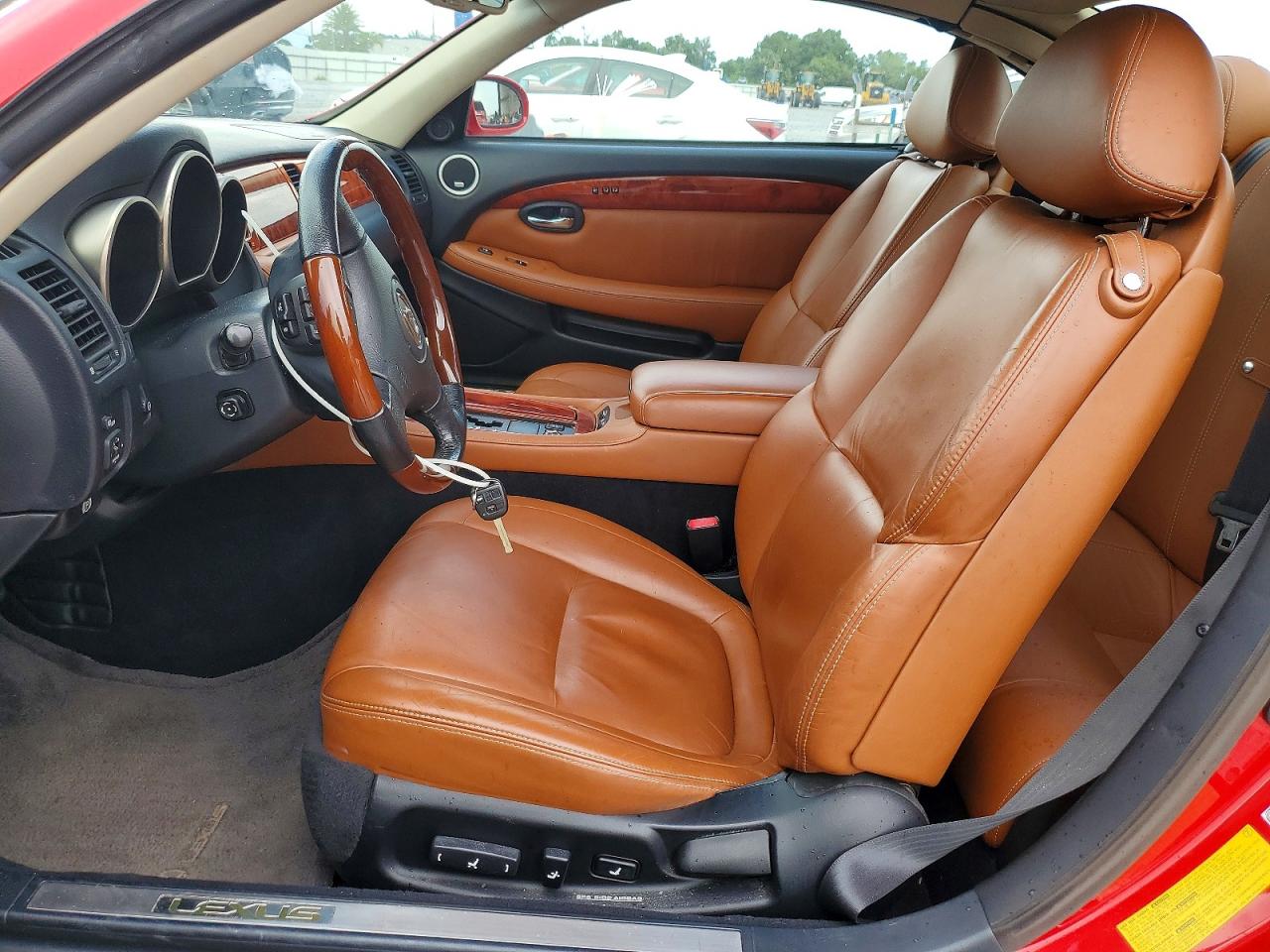 2005 Lexus Sc 430 Red vin: JTHFN48YX50064002