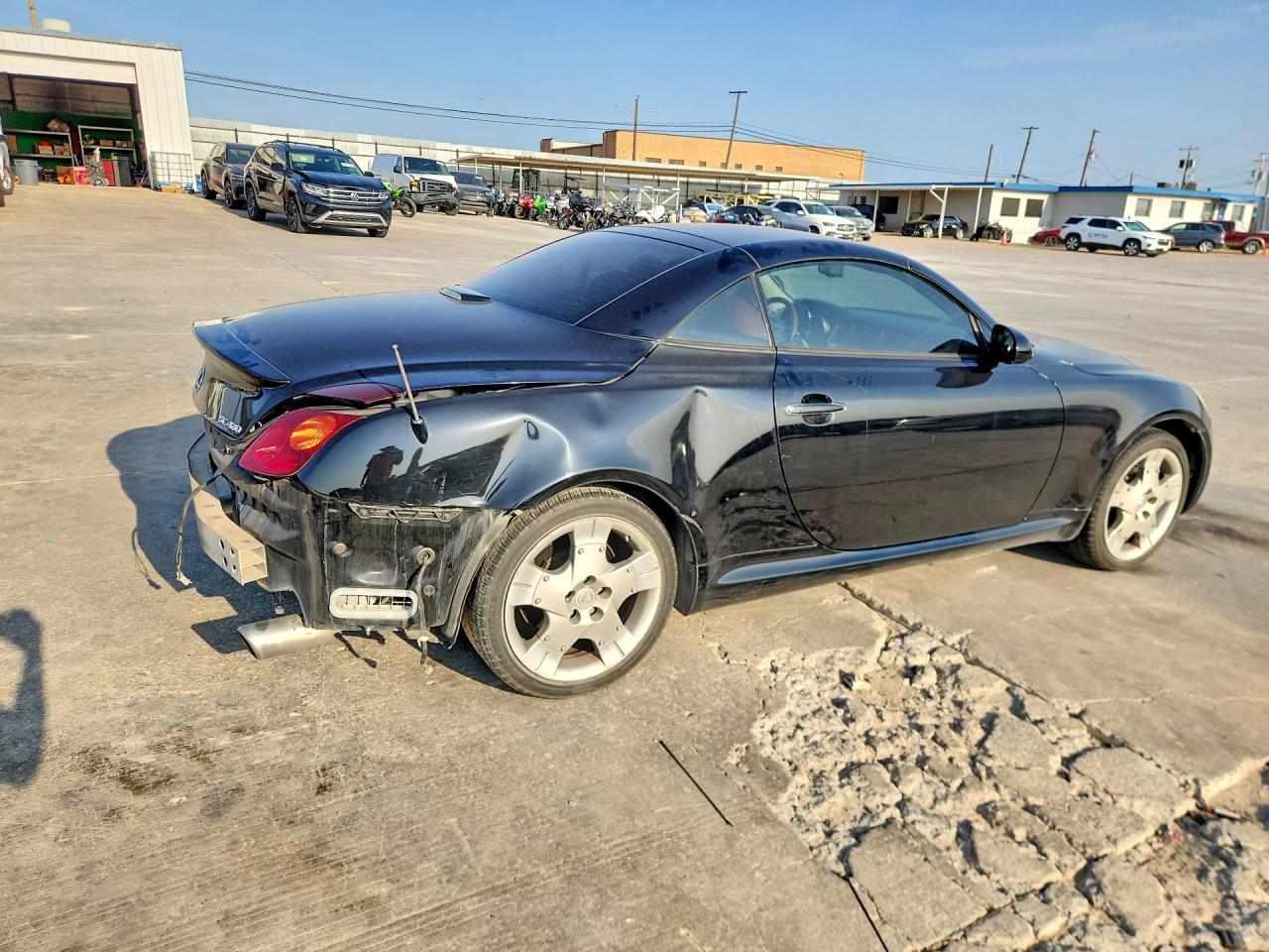 2005 Lexus Sc 430 Black vin: JTHFN48YX50069426