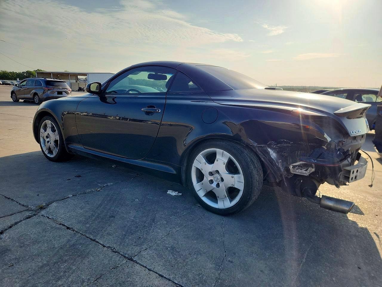 2005 Lexus Sc 430 Black vin: JTHFN48YX50069426