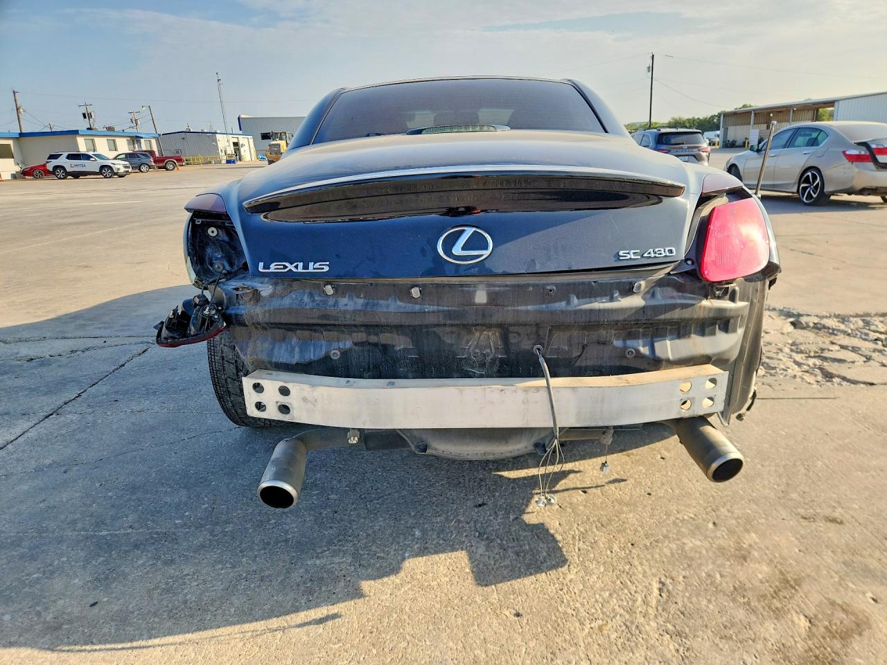 2005 Lexus Sc 430 Black vin: JTHFN48YX50069426