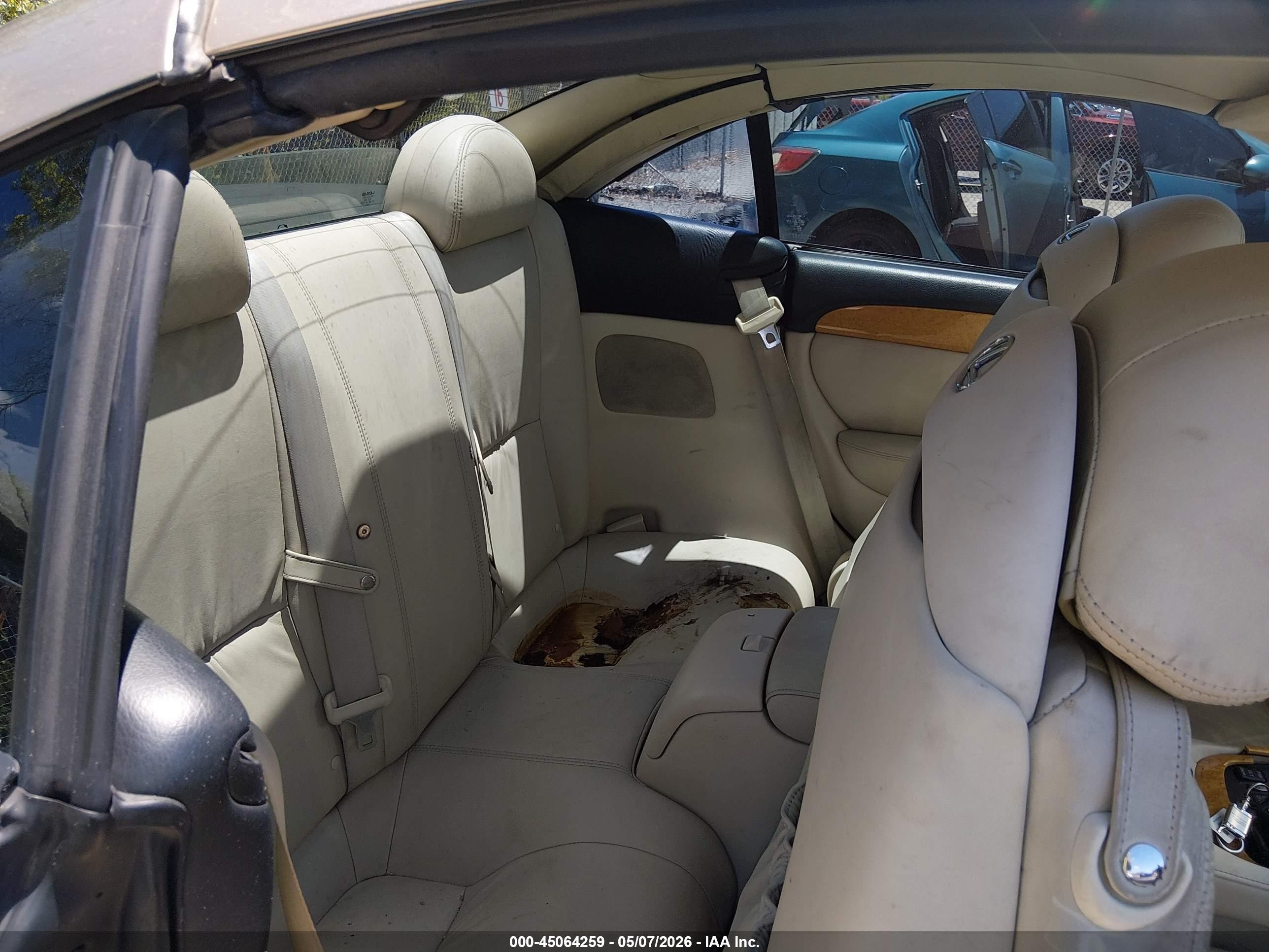 2005 Lexus Sc 430   Beige vin: JTHFN48YX50069748